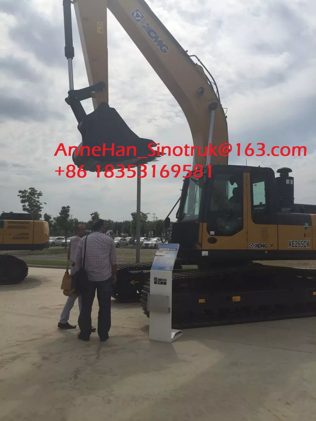 XE370 Chain Hydraulic Crawler Excavator Xcmg With Weichai Engine , Performance Excellence