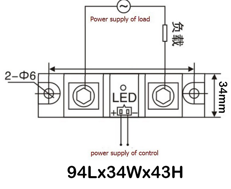 Solid State Relay Kampa Industrial dual output electrical 24vdc 150a