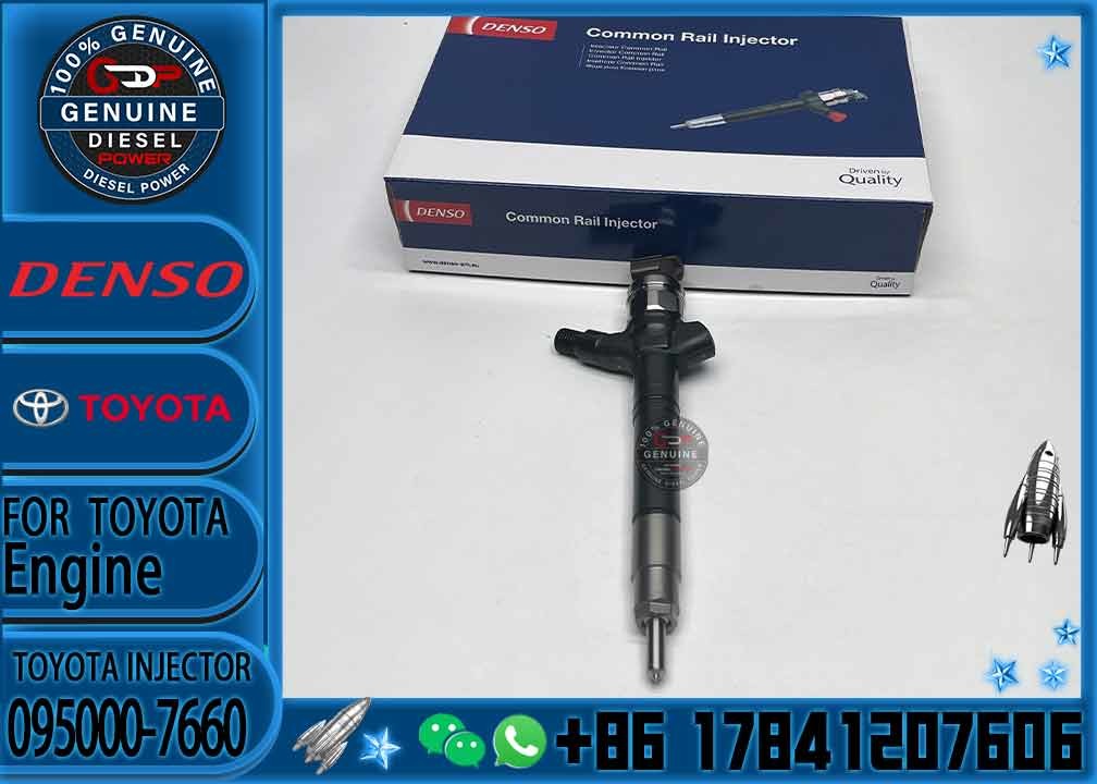 Genuine Brand New Common Rail Injector 095000-7670 23670-09180 23670-09240 23670-09280 095000-7300 095000-7310 095000-76