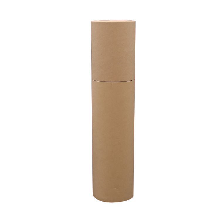 Cute Fancy Art Paper Round Tube Cylindrical Corrugated Paper Tea Coffee Nutrition Facial Creams Paper Jar Tube