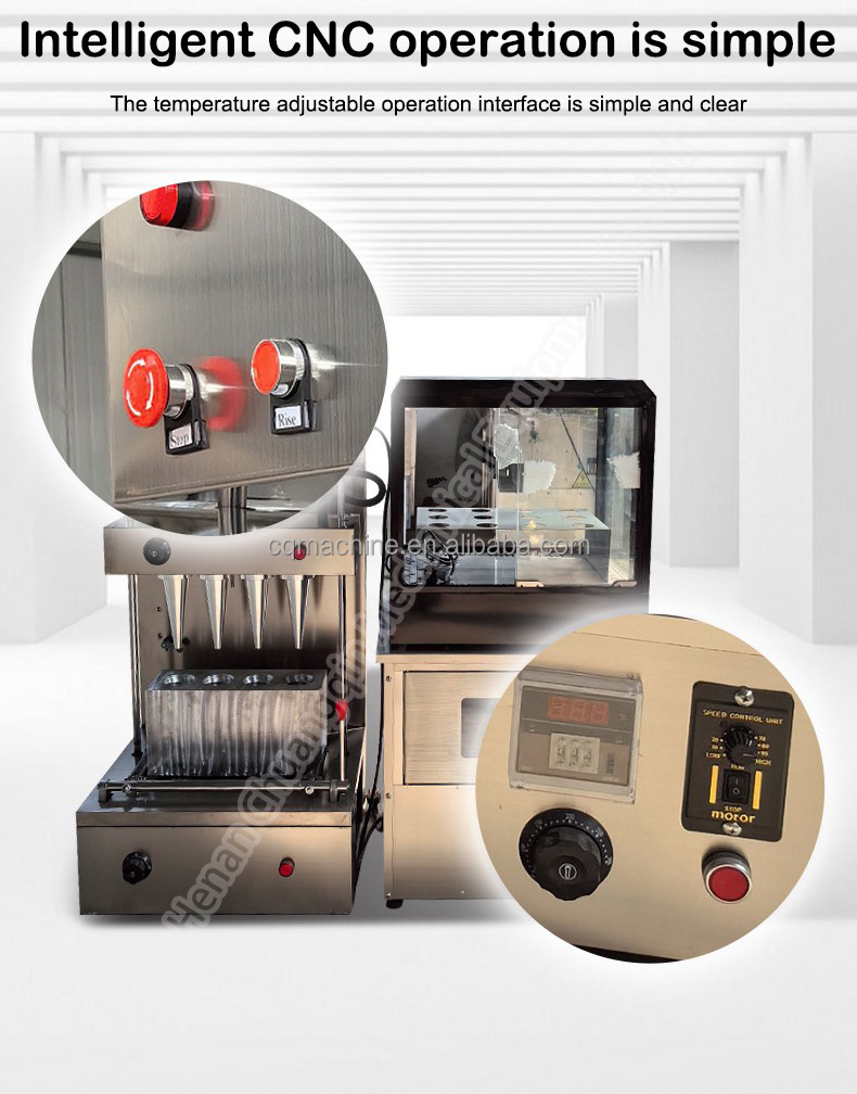 Electric Pizza Cone Maker Cone Ice Cream Machine Sweet 50KG