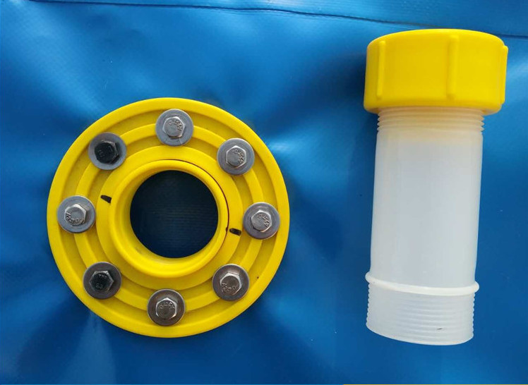 Hacienda Farmland Portable Water Tanks PVC TPU Tarpaulin 5000L Liquid Storage Tank