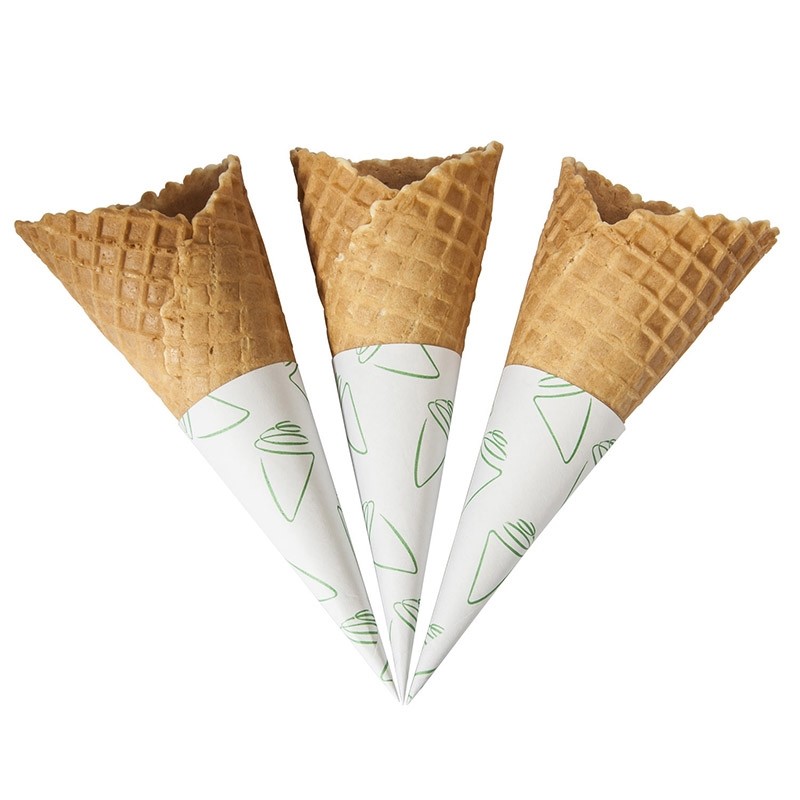 Delicious Waffle Cone Premix , Chocolate Flavored Ice Cream Sugar Cone