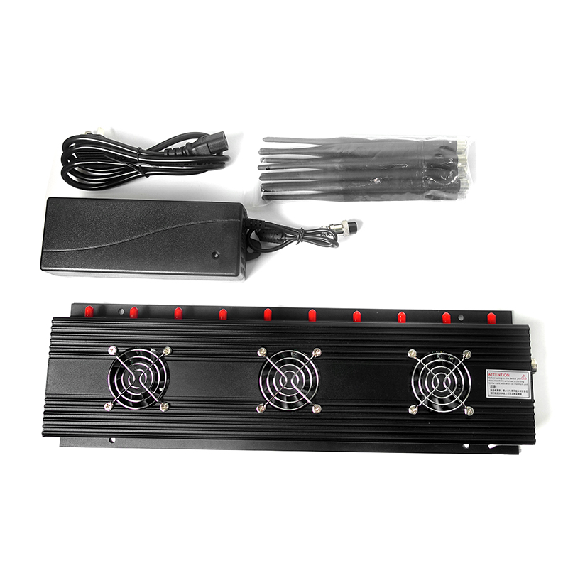 The school examination room is equipped with mobile phone signal jammer to prevent students from cheating. Black 10 band