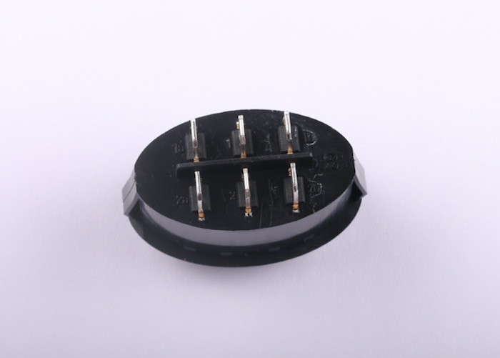 PA66 PC Material On Off On Rocker Switch 12v Kcd1-311 With Oval Shaped