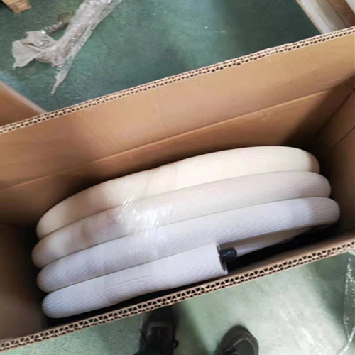 Cutting Non-Alloy Pair Coils Air Conditioner Pancake Coil Ac PE Insulated Copper Tube Copper Pipe for Your Requirements