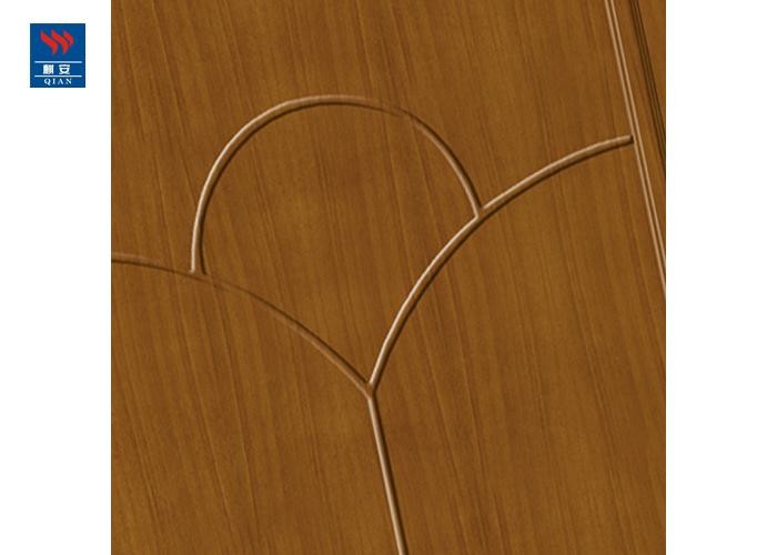Carving Fire Rated PVC Composite Interior MDF Laminated Wood Fire Doors