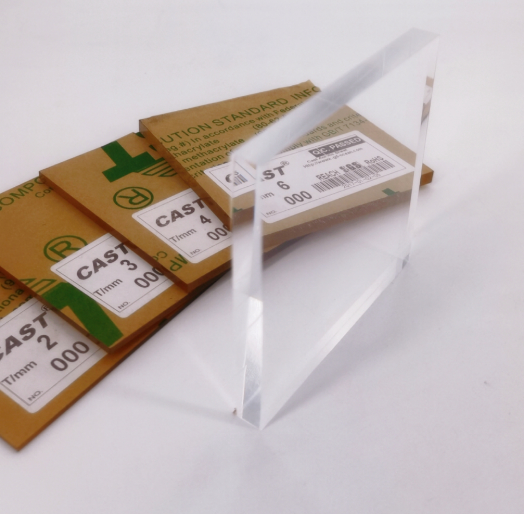 1220*1830mm 3/4 Cast Acrylic Sheets For Laser Engraving Cutting