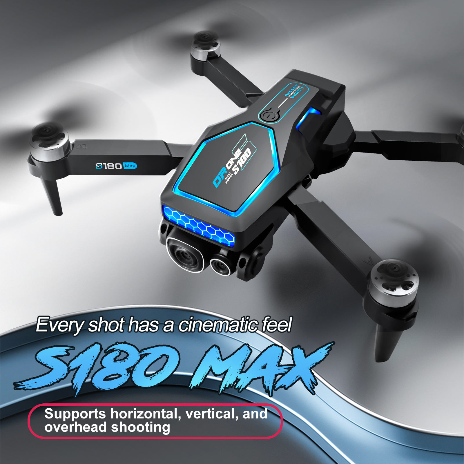 Foldable 4k Camera Drone Capture Stunning Aerial Views with Our Perfect Aerial Photography Equipment Control Distance 100M