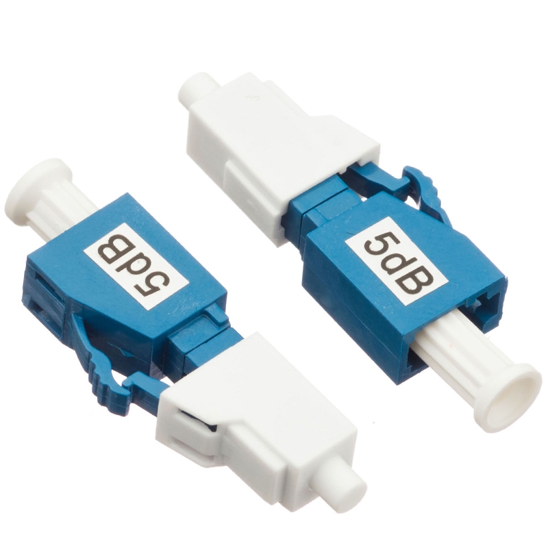 Simplex SM Fiber Optic Attenuator 5dB LC UPC Male To Female Type
