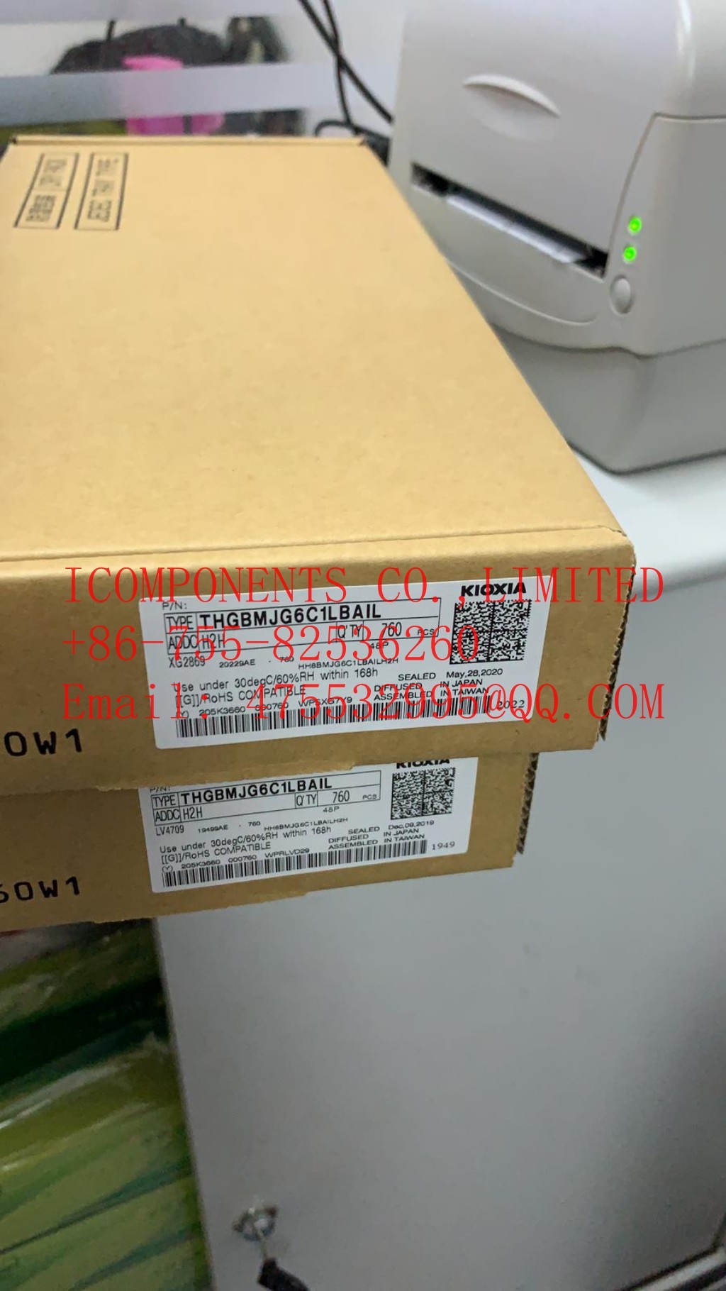 THGBMJG6C1LBAIL KIOXIA IC FLASH 64G MMC 52MHZ 153WFBGA NAND FLASH THGBMJG6C1LBAU7 THGBMHG6C1LBAIL