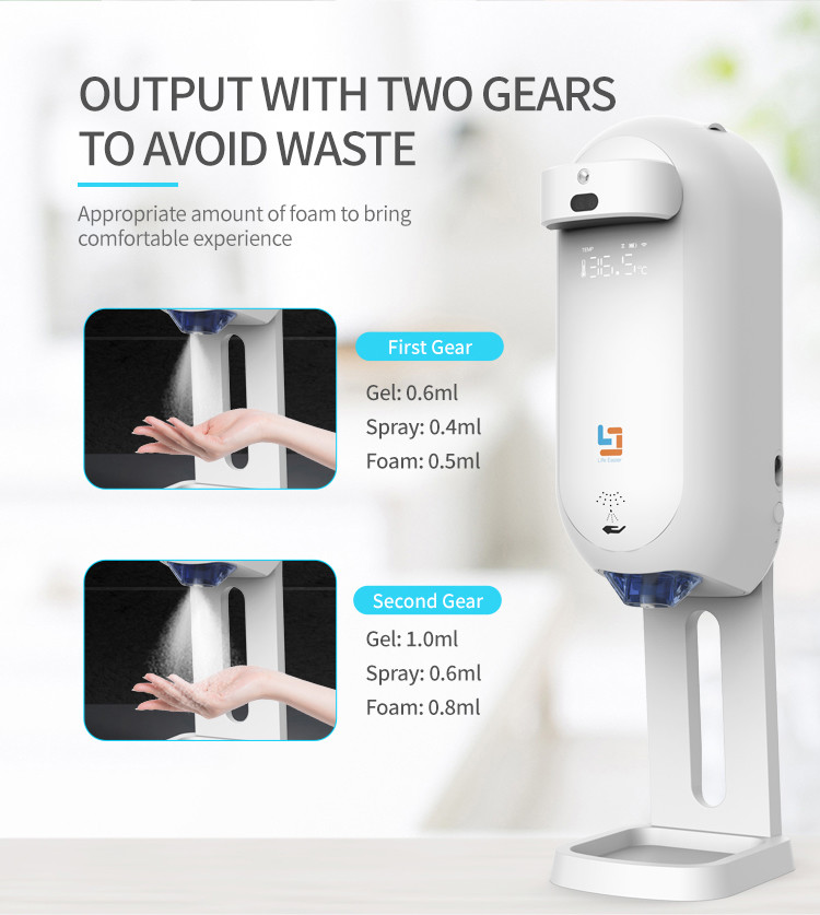 L5 PLUS DC6V 100ml Free Standing Soap Dispenser CCC