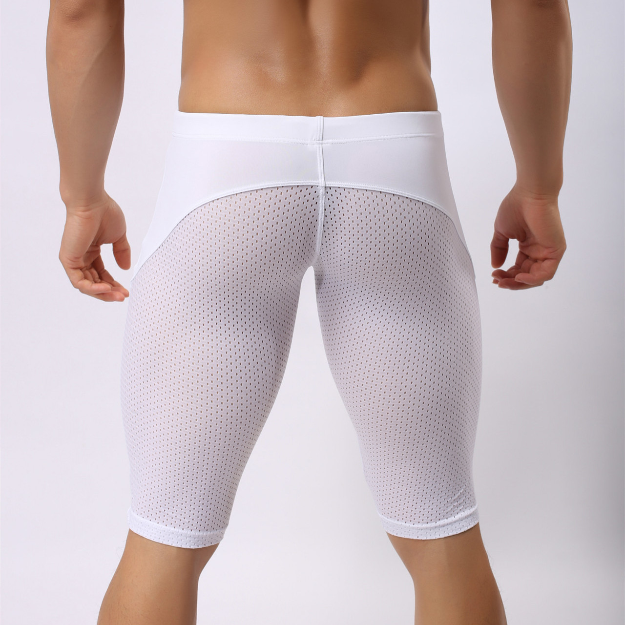 Sports Men'S Stretch Underwear Workout Gym Stretch Sports Fitness Running Tights Slim