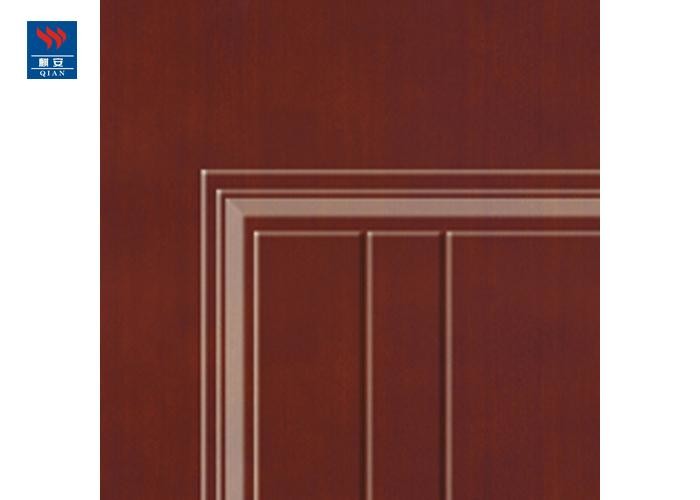 Main Entrance Fireproof Residential Single Iron Front Door