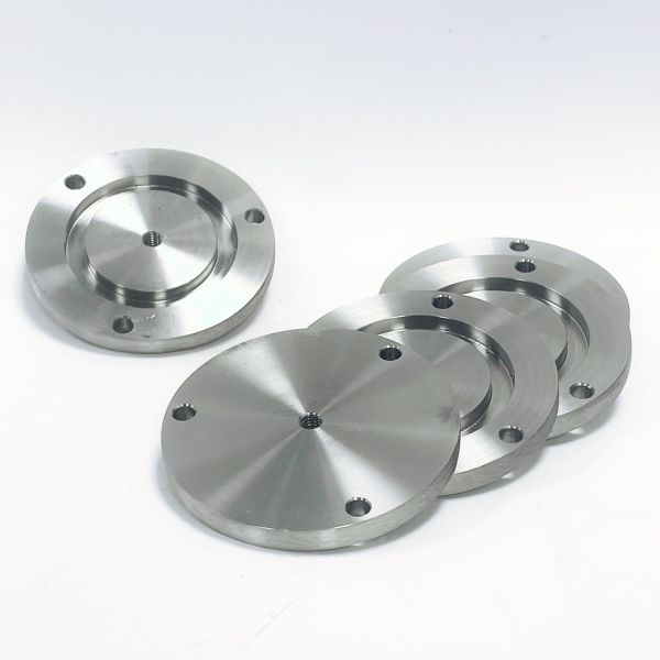 High Precision CNC Turned Stainless Steel Flange End Cover for Leak-Proof Sealing in Gas-Liquid Separators