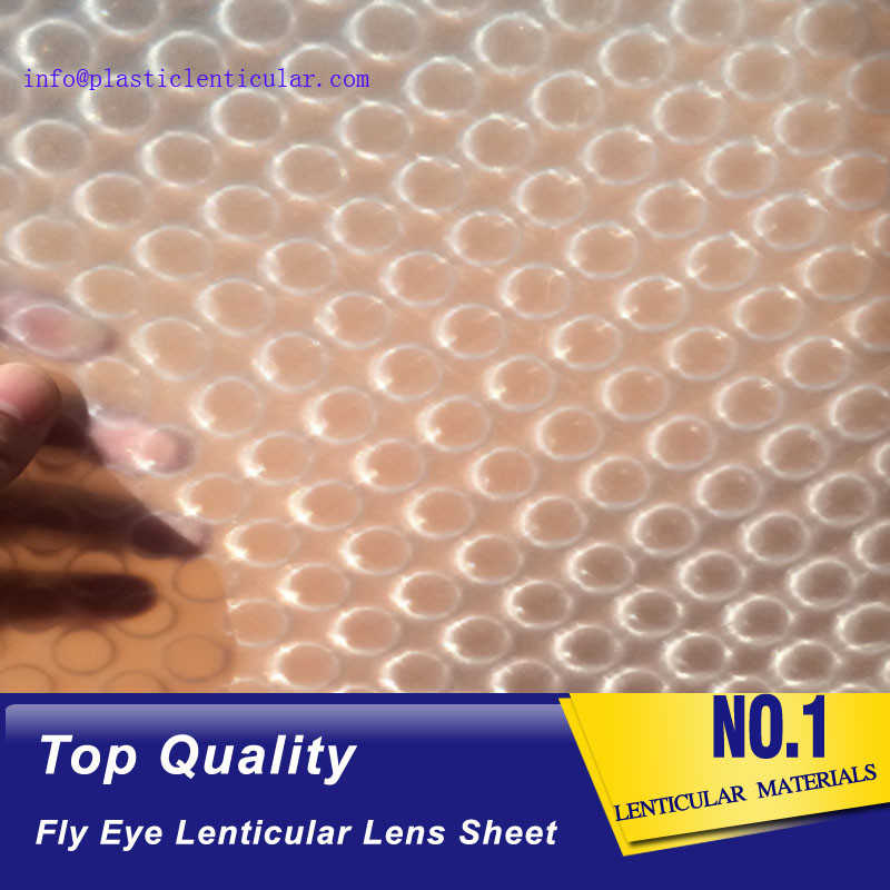 PLASTIC LENTICULAR high quality 3d 360 dot lenticular lens sheet with small dots at the surface
