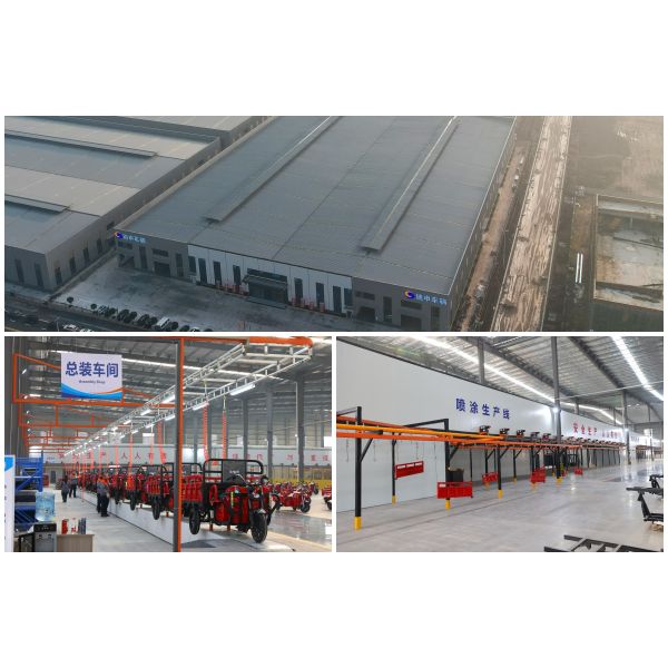 Long Range Enclosed Cabin Cargo Electric Tricycle For Adult 800w 50KM/H