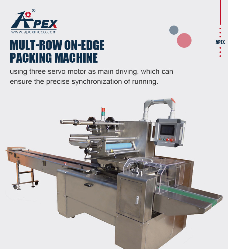 Food Bread Stick Pack Sugar Packing Machine Machinery With Three Servo Motor