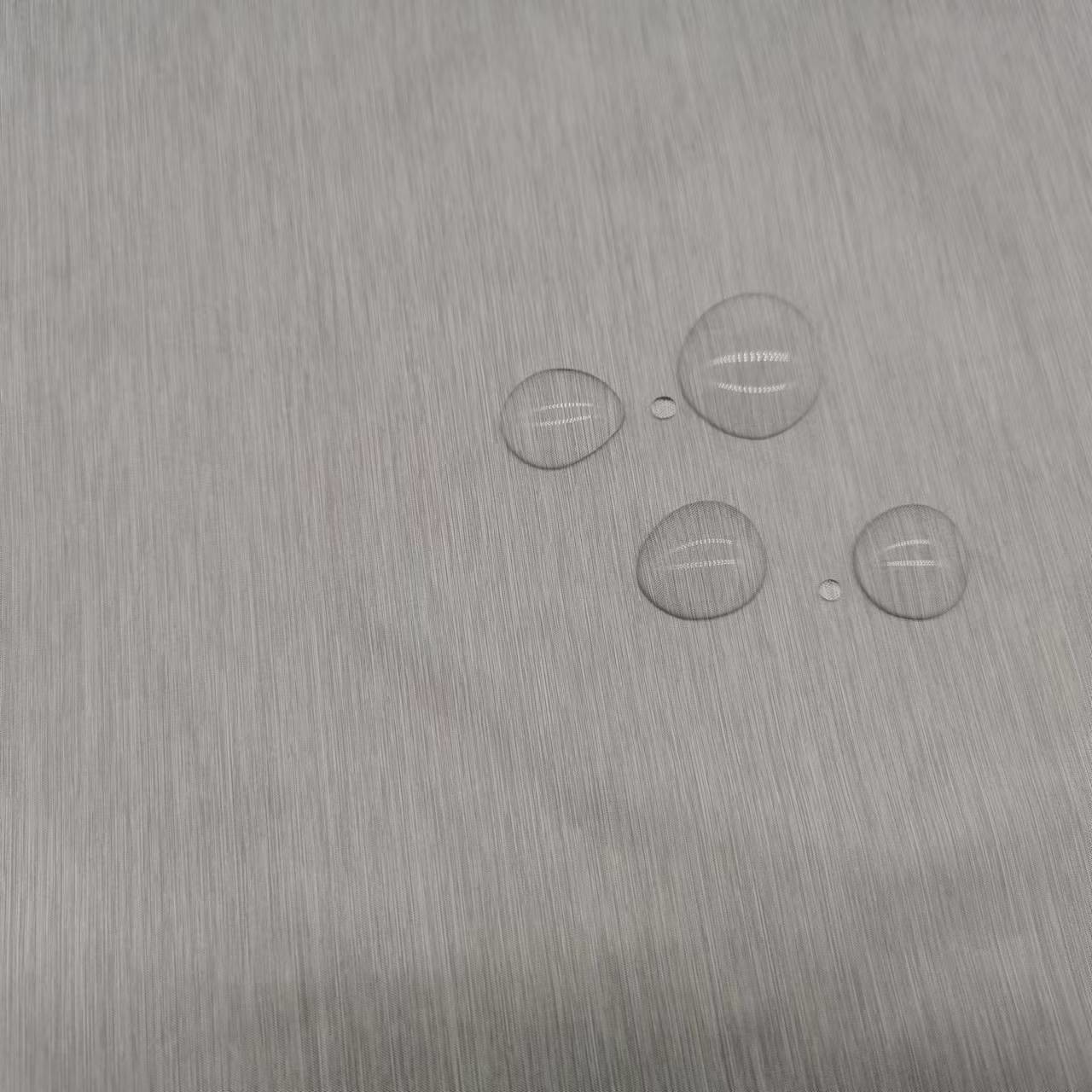 100% Polyester Winter Jacket Fabric Waterproof Uv Proof Oil Cired 20Dx20D