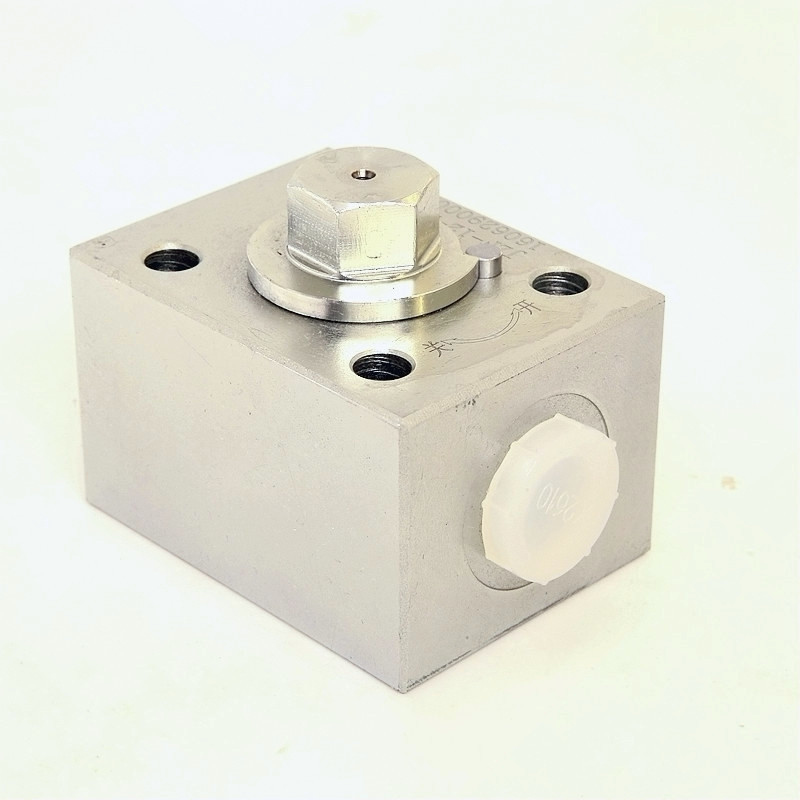 315 Bar High Pressure Hydraulic Ball Valve Two Way Two Position Straight Type