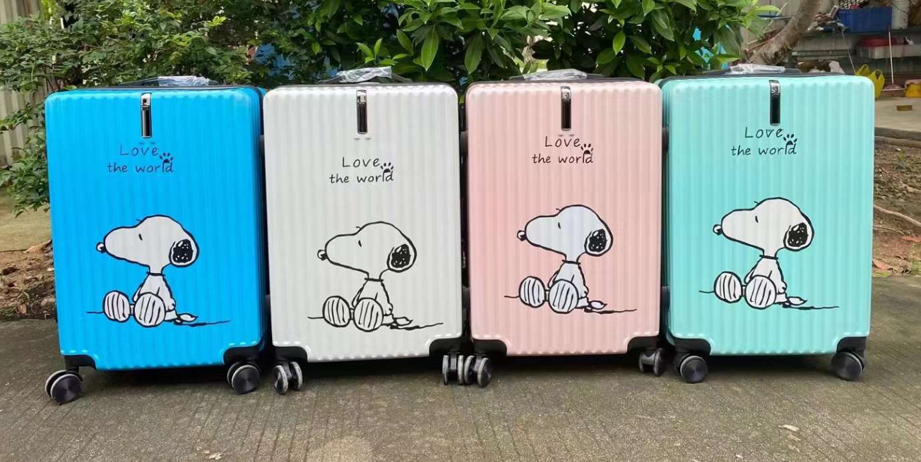 High Quality Small PC Cute Cartoon Trolley Case Unisex Cabin For Travel
