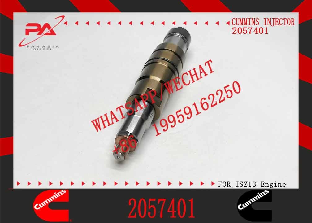 912628 Diesel Engine Common Rail Fuel Injector 2057401 For Cum-mins SCANIA