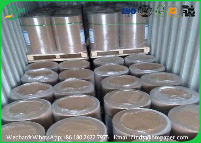 Wood Pulp White Bond Paper Roll 50gsm 60gsm 70gsm For School Book Printing
