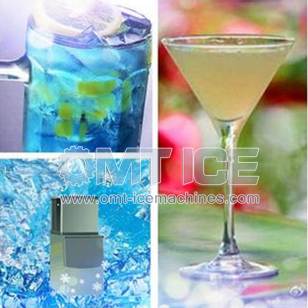 Commercial 4ton Large Cube Ice Machine Beverage Industry Big Ice Cube Maker