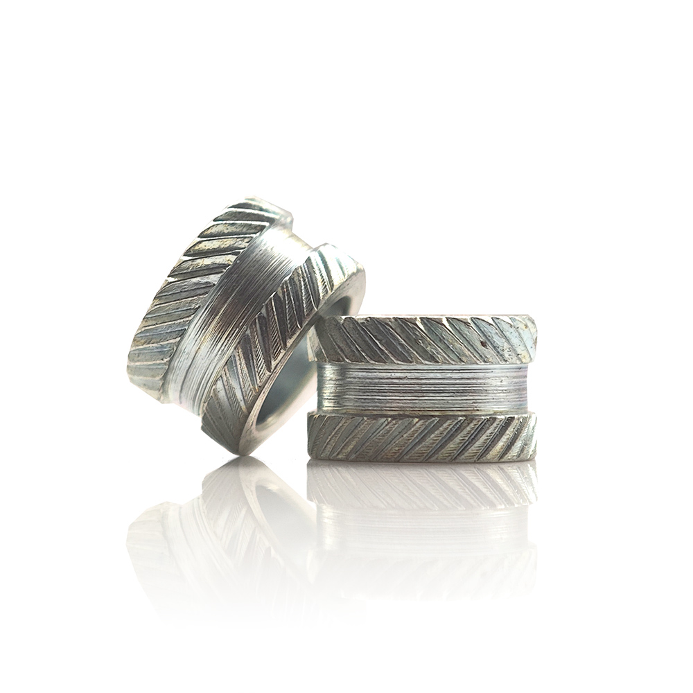 Stainless Steel Passivated M3 Heat Set Inserts High Accuracy with RoHs Certificate