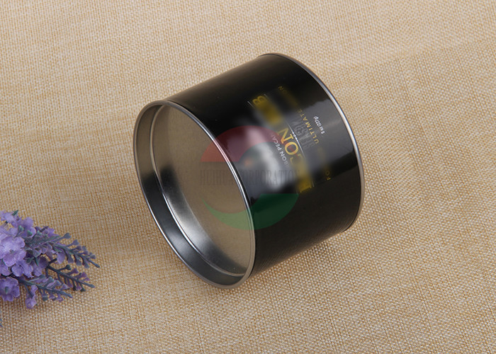 Salt Paper Tube Packaging Cylinder White Spice Packaging Box With Silver Movable Lid