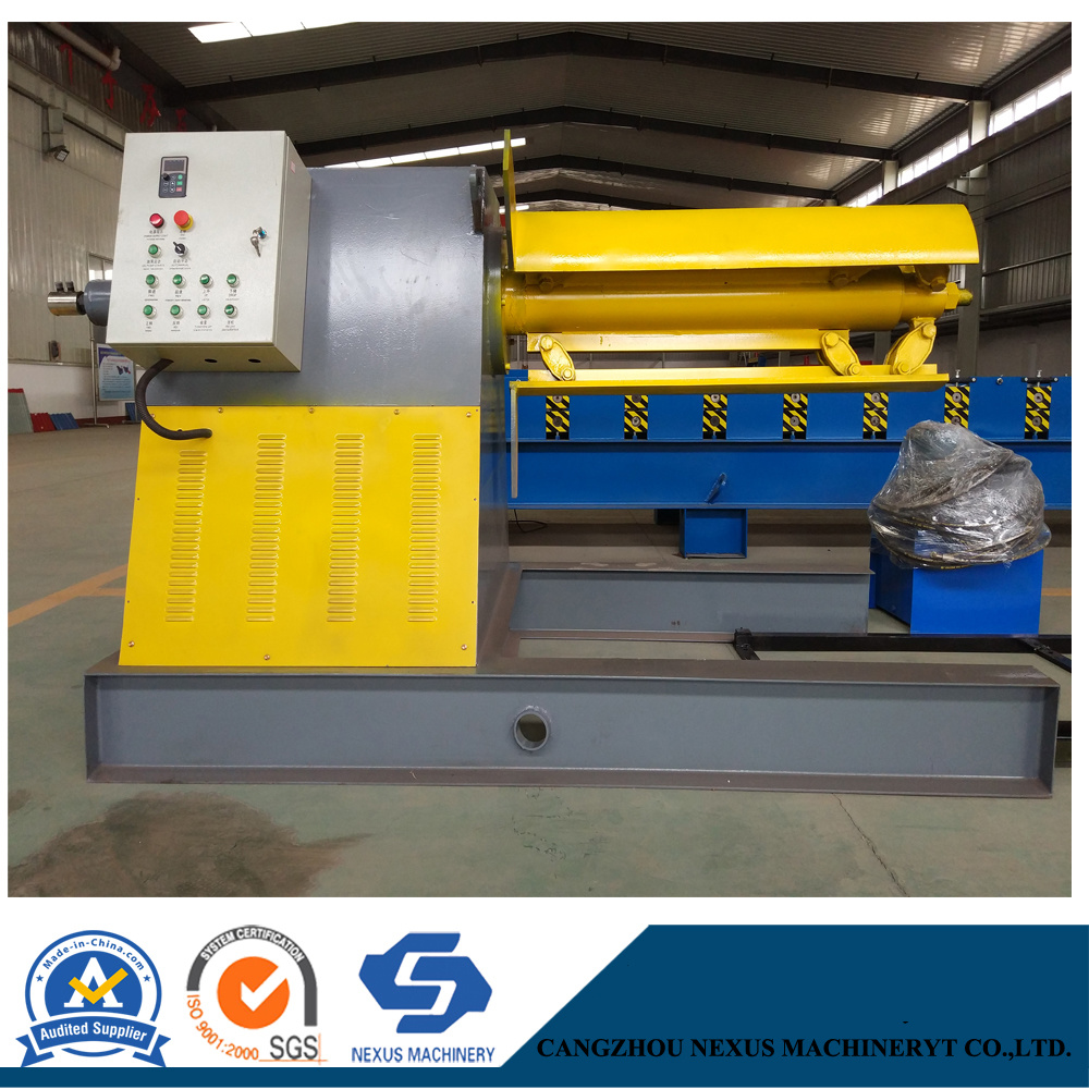 Hydraulic Auotmatic Decoiler Roll Form Press Machine for Metal Roofing Sheet Roll Forming Machine