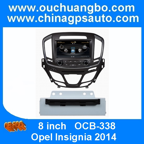 Ouchuangbo S100 Platform for 8 inch HD Auto Radio Player Opel Insignia 2014 GPS Navi USB 1G CPU 3G Wifi