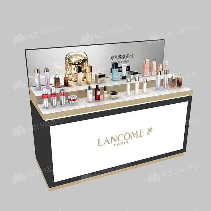 Skincare Display Shelf Space-saving Beauty Display Stand for Cosmetic Shop Display Furniture