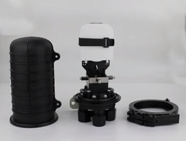 4 Tray Optical Splice Closure , Fiber Joint Closure Box 48 Core