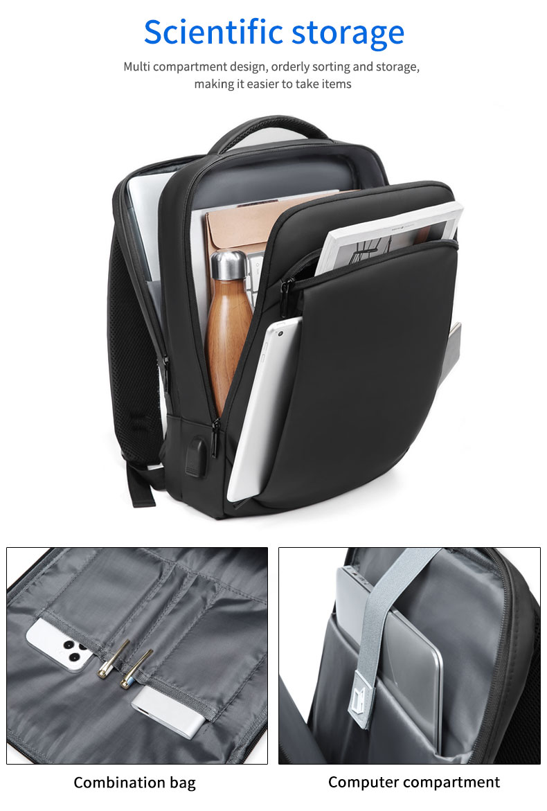 Wholesale New bag laptop usb charging men college school waterproof bagpack backpack bag backpacks