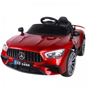 China 12V Battery Operated White Electric Wheels Toy Car with Remote Control and One Key Start on sale