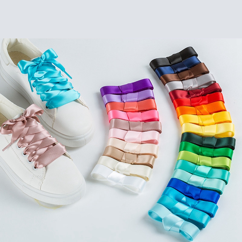 Sneakers Laces Men And Women Flat Wide Canvas Casual Shoes Laces