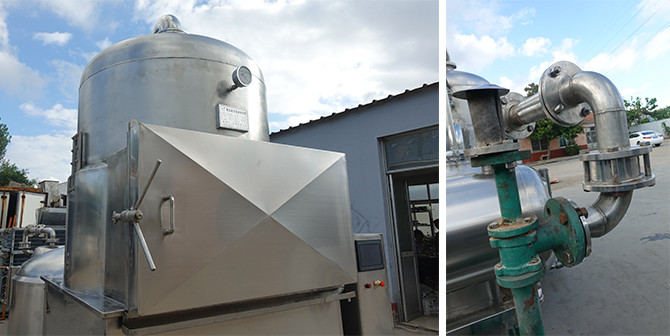 Continuous Type Vacuum Fried Chips Machine For Yellow Peach / Pumpkin / Durian
