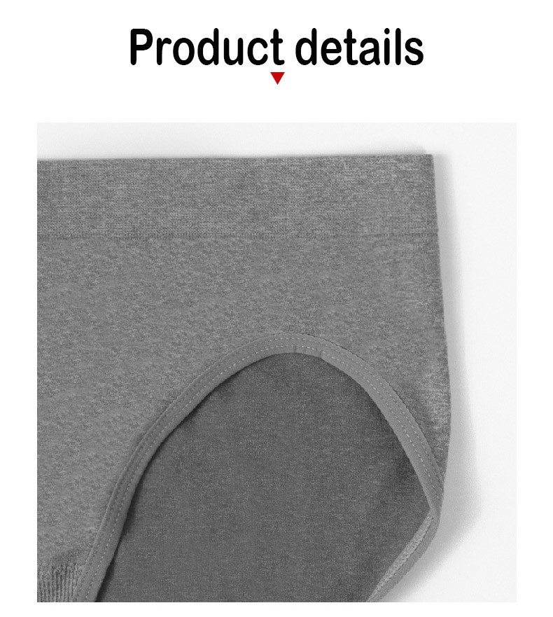 Seamless Thong Womens Underwears Undergarments Stretchy Soft Sporty Hipster Casual Brief
