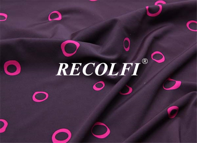 Poly Spandex Activewear Knit Fabric Sustainable Sun Protect Cool Wicking