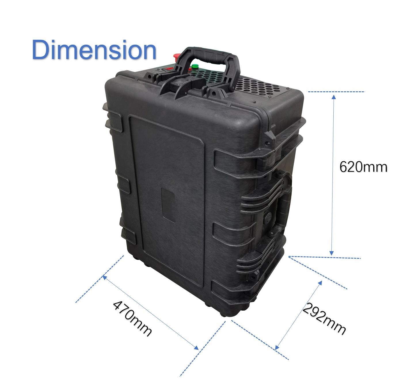 Remote Control 100 Watt Laser Rust Remover Laser Cleaning Device