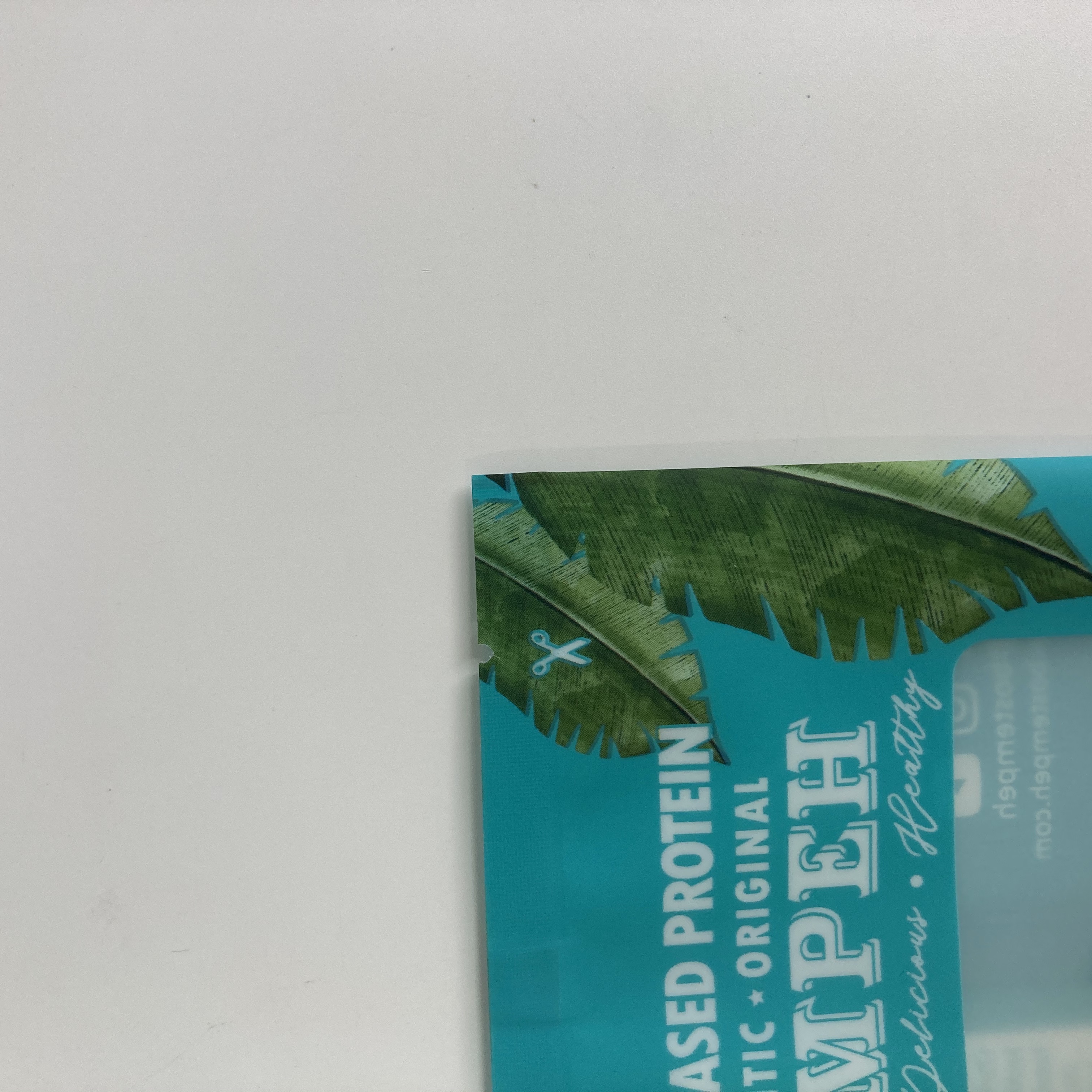 Gravure printing Snack Packaging Bags For Tempeh Seasoning With Window