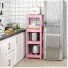 Buy cheap 4 Layers Metal Shoe Rack Kitchen Boltless Steel Storage Shelf Rack from wholesalers
