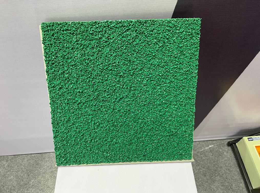 25kg Prefabricated Green Color 20mpa Rubber Running Track