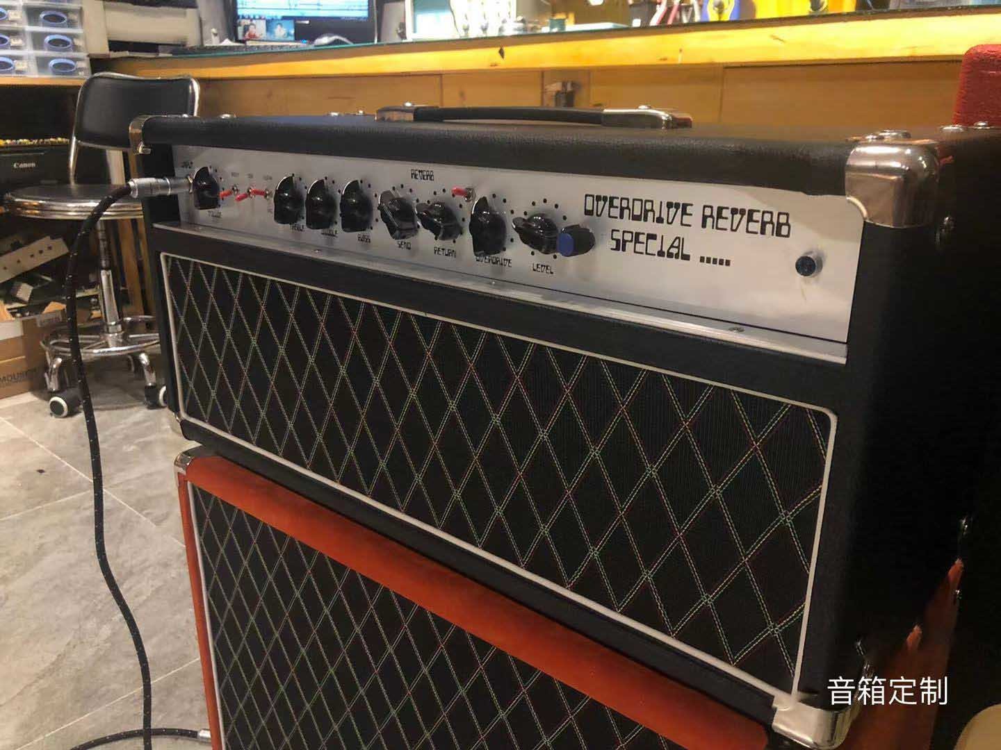 Custom Grand Tube Amplifier Head Overdrive Special Reverb 60W 2*6L6 5*12ax7 1*12at7 Tubes