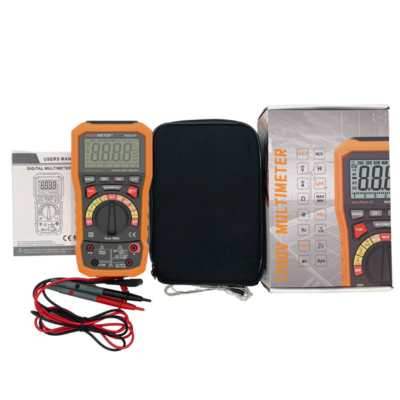 Auto Range Photovoltaic Digital Multimeter Relative LPF Measurement MAX/MIN/PEAK Multimeter