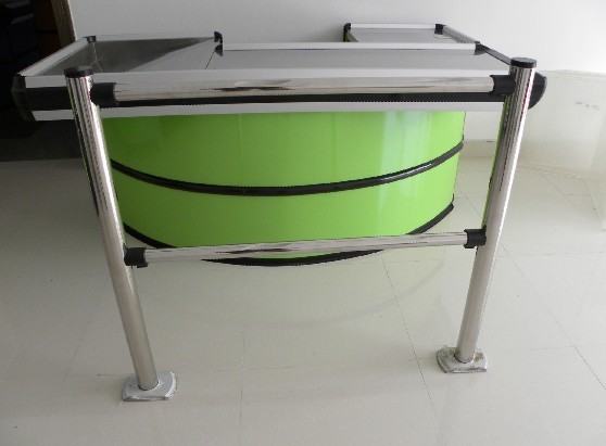 hotsales sales Dual Mechanical Swing Gate Supermarket Swing Gate Access Control Swing Barrier Gate Tunrstile QSJCKQ