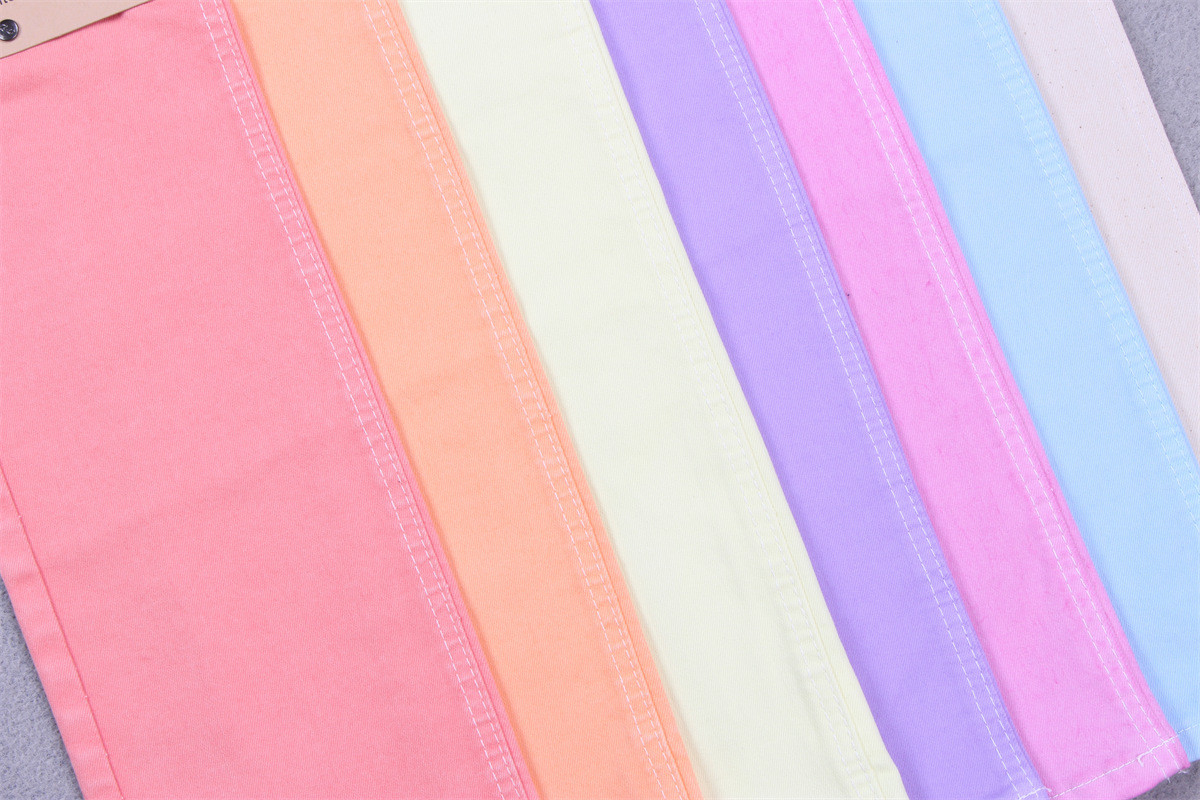Cotton Stretch PFD RFD Denim Fabric Full Lycra Material For Summer Jean
