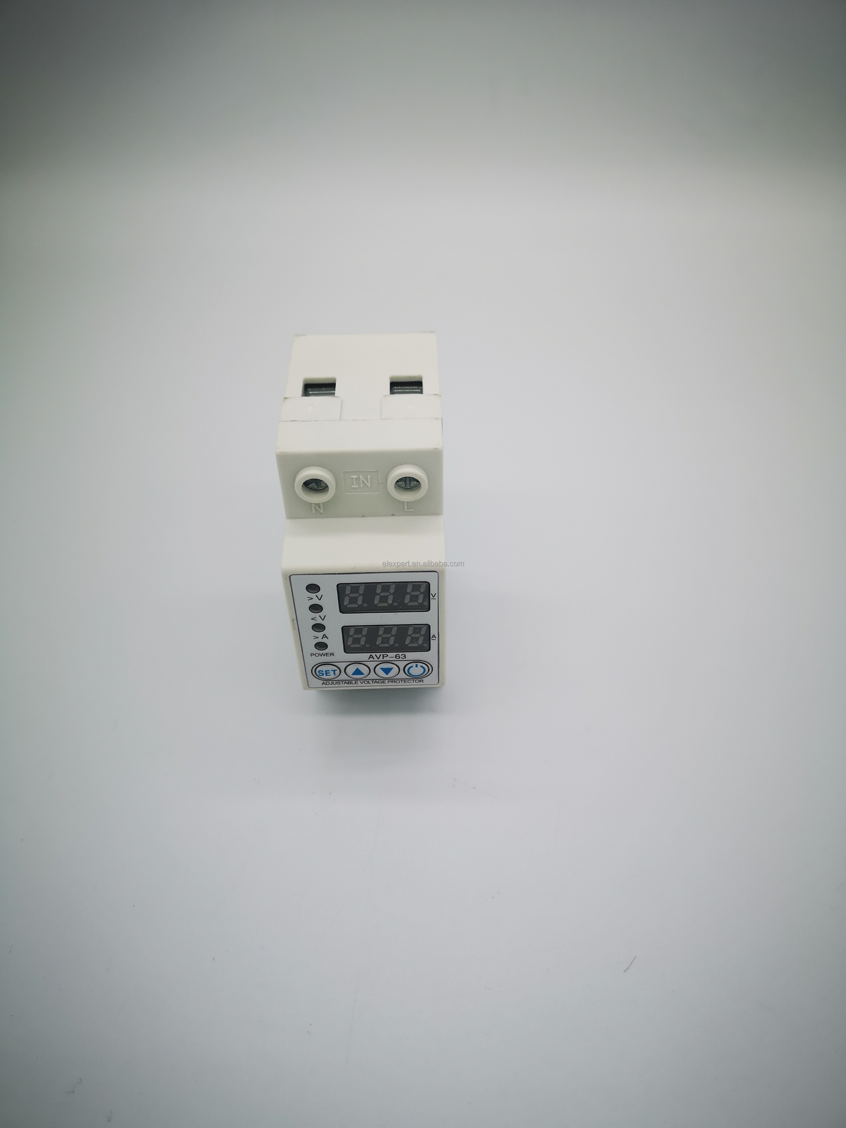 Automatic Reset 230V 40A 63A 80A industrial Usage Surge with Limit Voltage Protector Circuit Breakers Relay Current Protection
