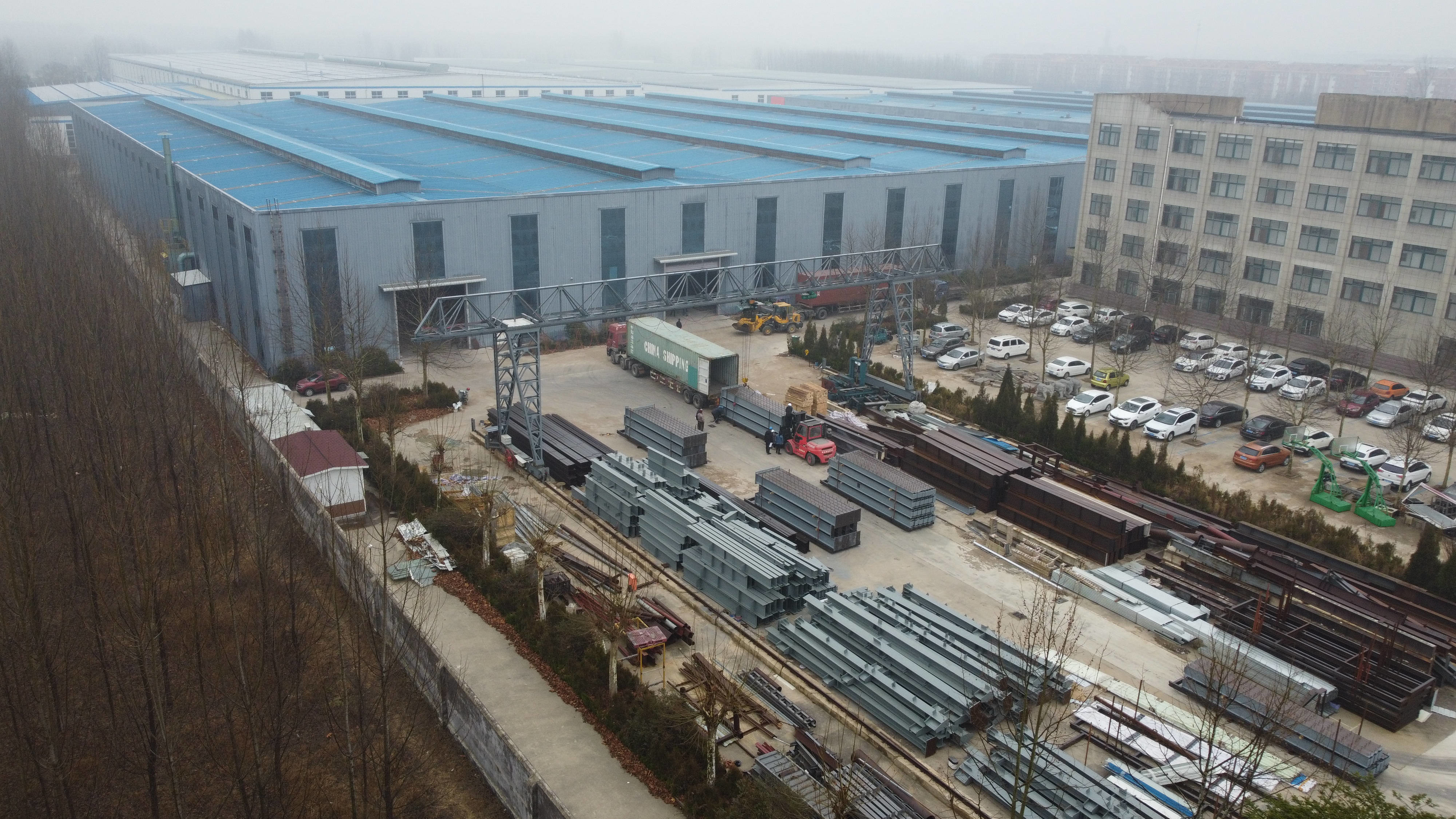 Computer Design Large Span Steel Workshop Easy Assemble Customized Factory Price Light Steel Structure Warehouse